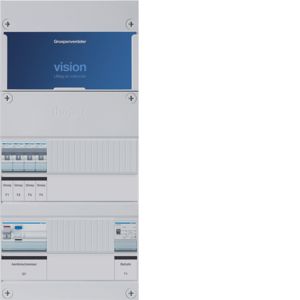 Groepenkast Hager | 4 Groepen 4 x Lichtgroepen 1 x Beltransformator | 3 Fase | VKG400U-T