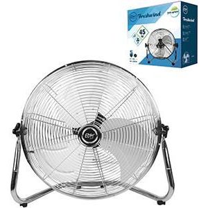 VLOERVENTILATOR 45CM VAST 110W CHROOM