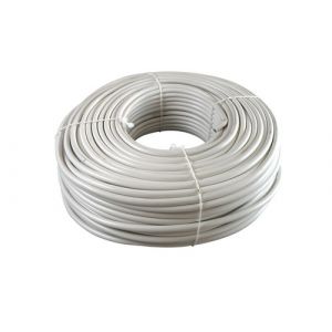  VMVL Kabel - Wit 2 x 2,5 mm2 - Rol van 50 meter